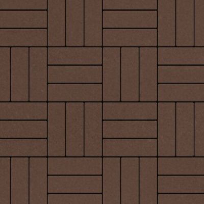 Тротуарная плитка Steinrus Паркет, 60 мм, коричневый, гладкая Тротуарная плитка Steinrus Паркет, 60 мм, коричневый, гладкая