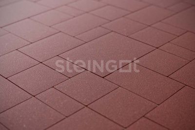 Тротуарная плитка Steingot Бавария Темно-красная 60 мм Тротуарная плитка Steingot Бавария Темно-красная 60 мм