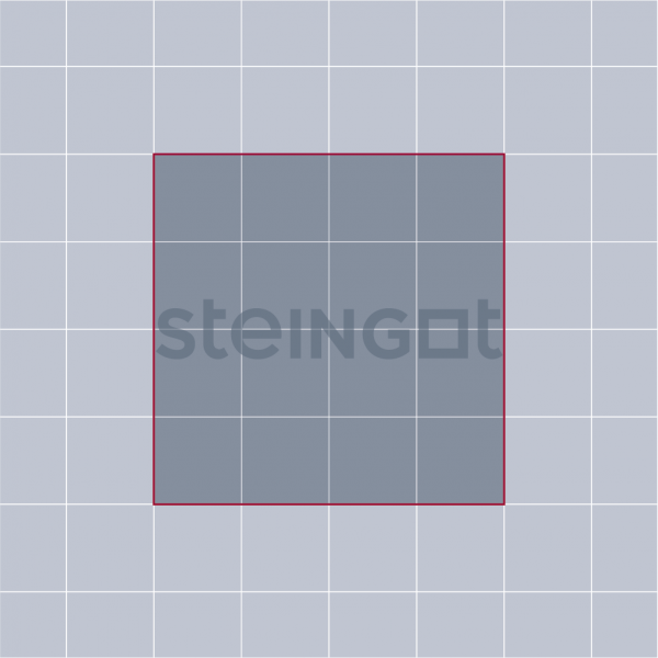 Тротуарная плитка Steingot Квадрат 200х200 Серый 60 мм Тротуарная плитка Steingot Квадрат 200х200 Серый 60 мм