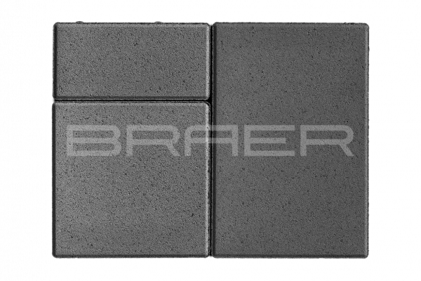 Тротуарная плитка BRAER Старый город Ландхаус, Серый, 60 мм Тротуарная плитка BRAER Старый город Ландхаус, Серый, 60 мм