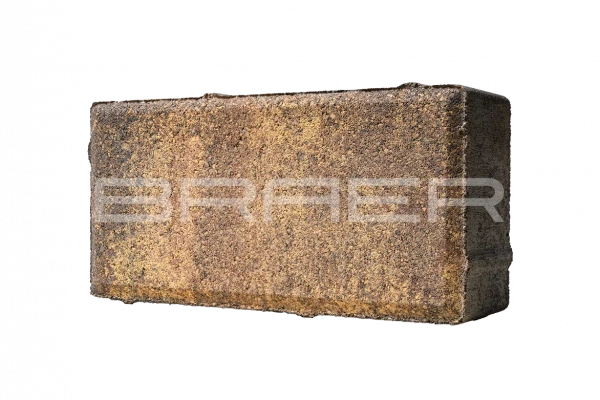 Тротуарная плитка BRAER Прямоугольник, Color Mix Мальва, 40 мм Тротуарная плитка BRAER Прямоугольник, Color Mix Мальва, 40 мм