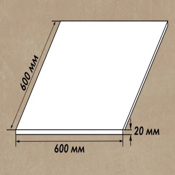 Керамогранит Albottega Бетон Bottega Concrete Taupe 600х600х20мм Керамогранит Albottega Бетон Bottega Concrete Taupe 600х600х20мм