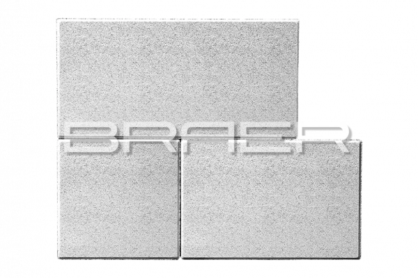 Тротуарная плитка BRAER Триада, Белый, 60 мм Тротуарная плитка BRAER Триада, Белый, 60 мм