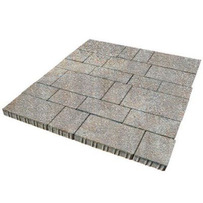 Тротуарная плитка Steinrus Инсбрук Тироль, 60 мм, ColorMix Берилл, Native