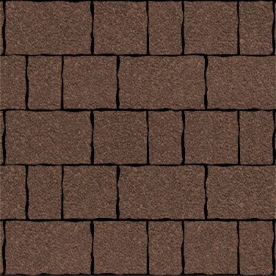 Тротуарная плитка Steinrus Старый город, 60 мм, коричневый, Native